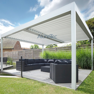 Sunshades Louvre Patio Waterproof Gazebo Pergola Ideas For Outdoor