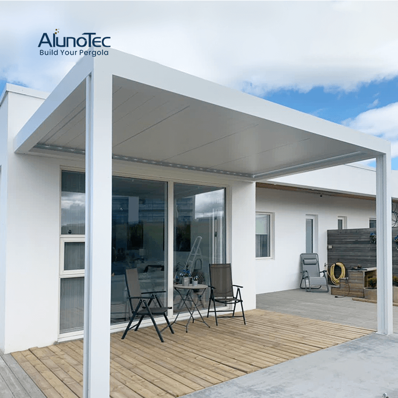 AlunoTec Outdoor Living Structures Pergola Kit Shade Patio System Gazebo Sun Covers