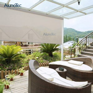 Customized Electric Waterproof Rolling Blind Sun Screen For Window 