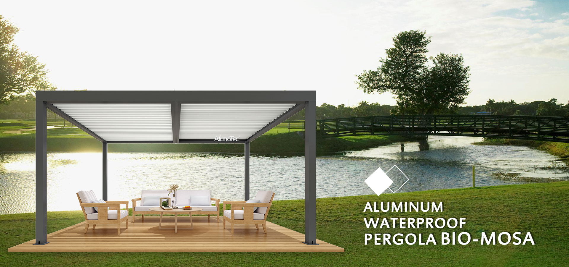 Aluminum Waterproof Pergola 
