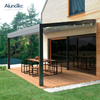 Bioclimatic Garden Tent Awning Retractable With Louvered Roof
