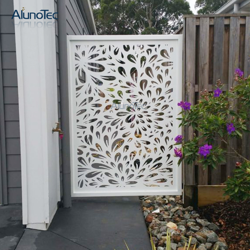 Architectural Powder Coating Aluminum Partition Fence For Outdoor Garden