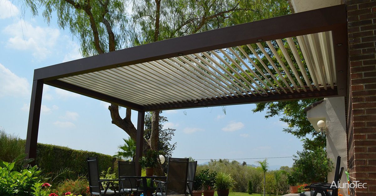 CONVERT YOUR SMALL TERRACE WITH A PERGOLA