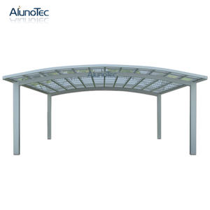 Aluminium Sunshading Carport for Park High Grade Easy DIY Elegant Carport