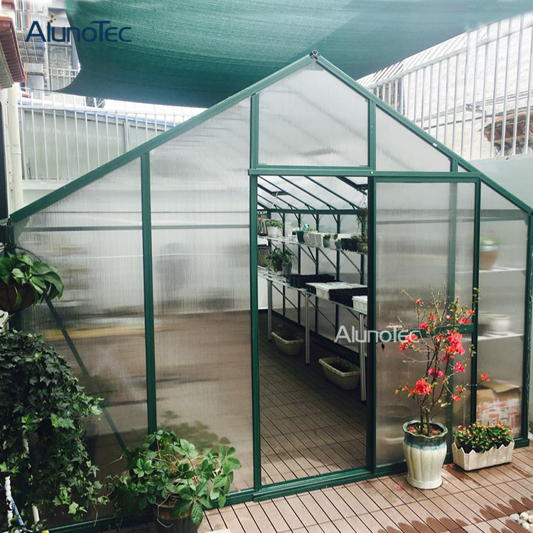 Greenhouse Project Case Aluminum PergolaAlunoTec