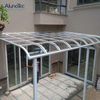  Hot Sale Factory Direct Sun Shade Awning Pergola Polycarbonate Front Door Canopy 