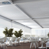 Modern Design Outdoor Fence Panels Waterproof Aluminum Pergola Motorized Canopy With Screens 