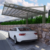 Unique Design Aluminium Cantilever Carport Patio Garden Carport for Villa