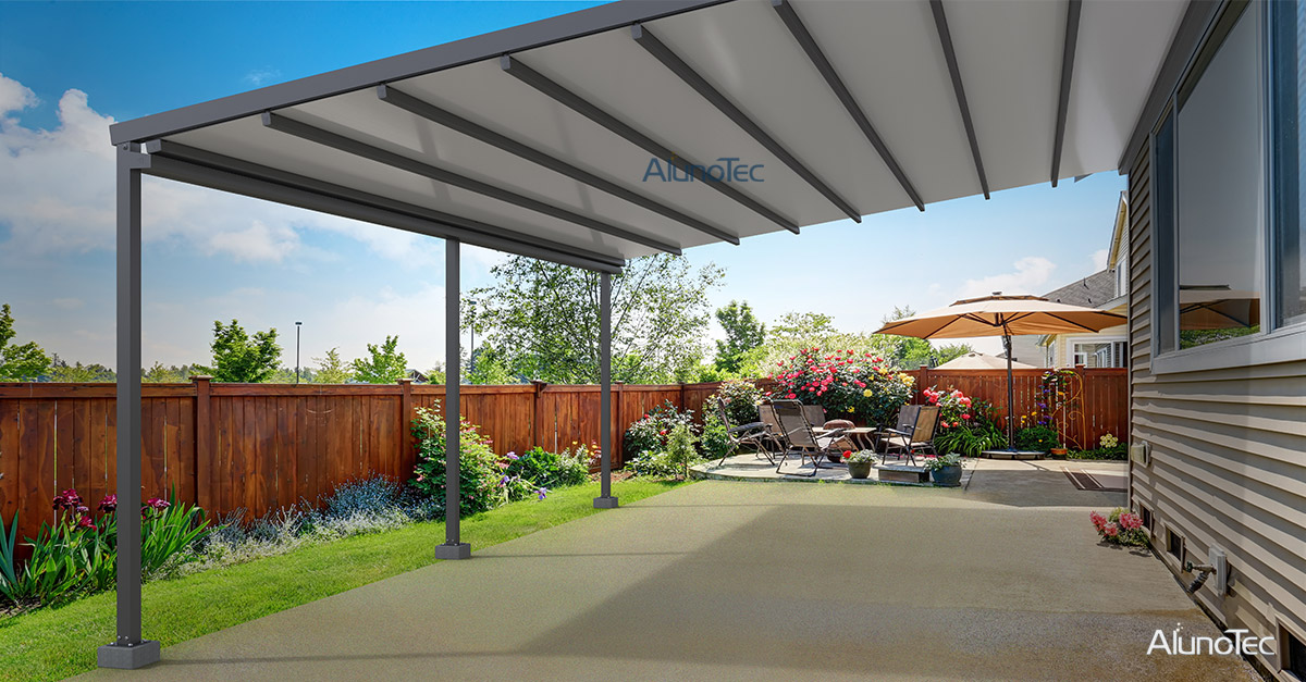 A Retractable System can suitable large outdoor area