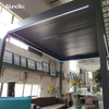 Easy Install Standard Manual Adjustable Louvered Roof System Shelter Waterproof Aluminum Pergola Parts
