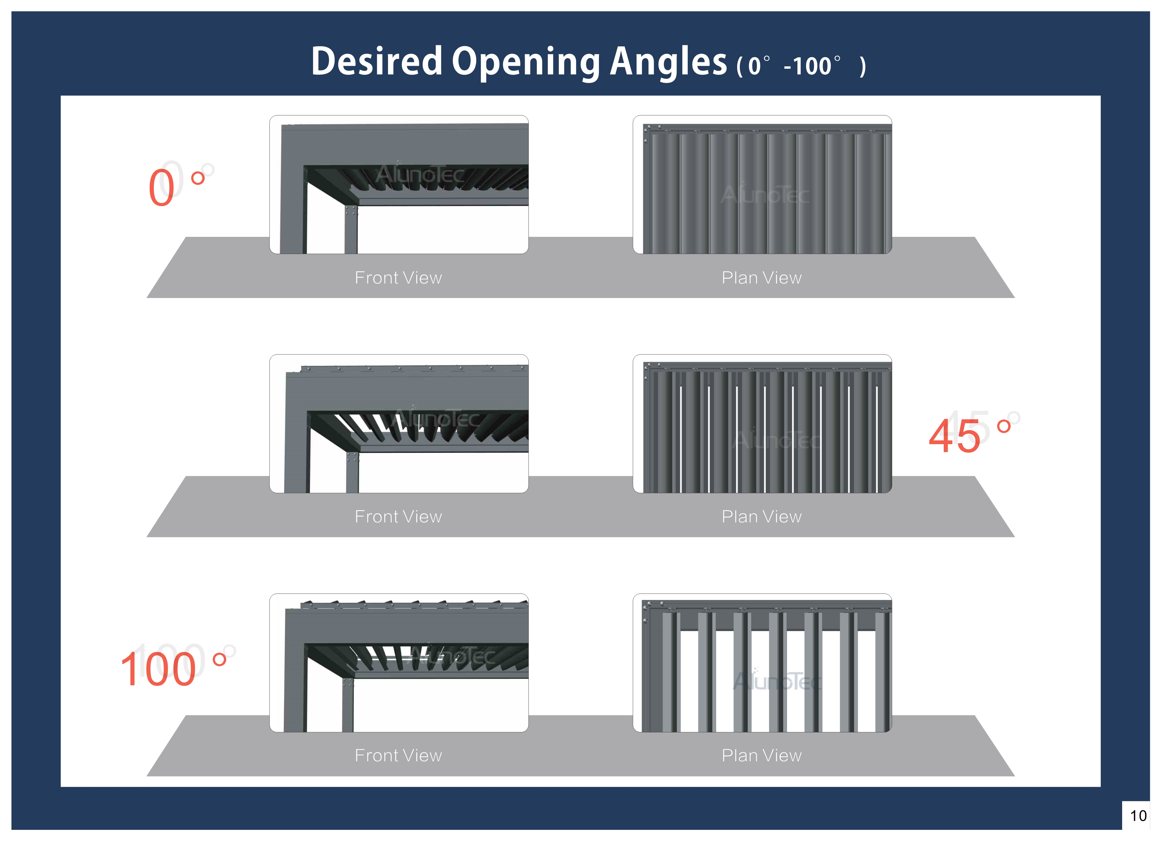 Gallery Detail Aluminum PergolaAlunoTec