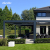 Outdoor Waterproof awning Shade Gazebo Pergola On The Terrace
