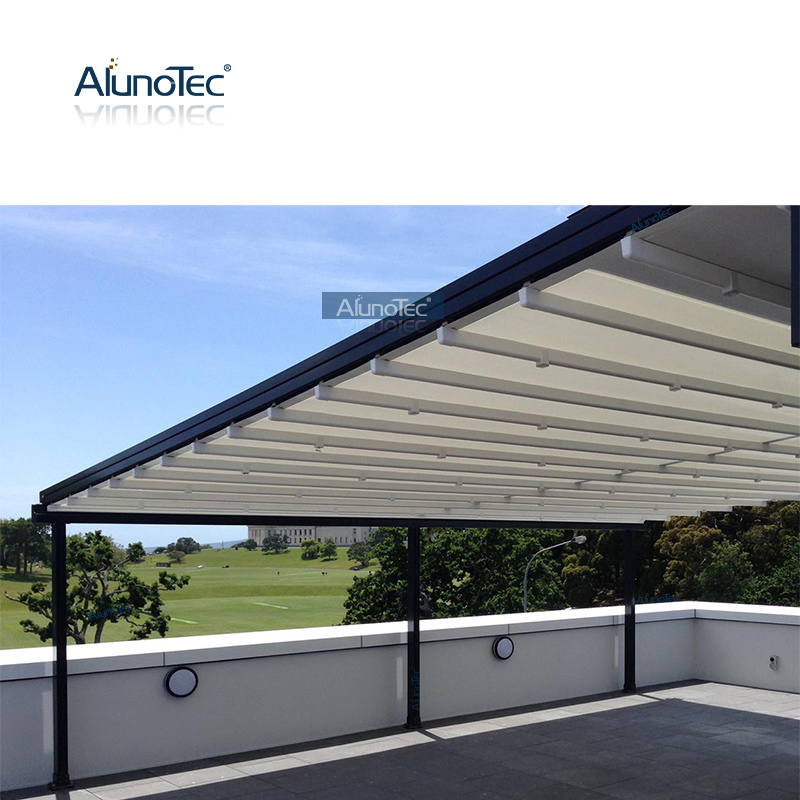 Customize Foldable Aluminum Retractable Awnings with Sliding Roof