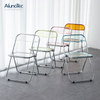 The Popular Outdoor Furniture Transparent Metal Fold Chairs