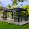 AlunoTec Free-standing 30 L X 12W X 8 H Delivery Price A Motorized Canopy Pergola for USA