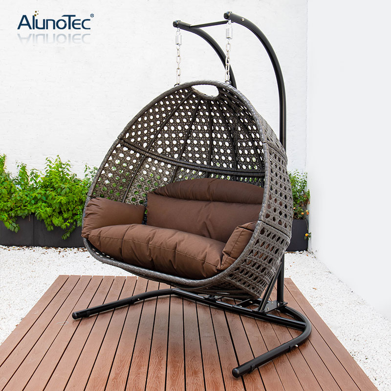 Swing Chair Rope, Single Person Hammock Chair With Stand