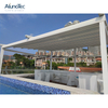 Best Big Sunproof Folding Rolling Aluminum PVC Awnings Roof