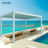 Standard Bioclimatic Manual Cranker Waterproof Aluminum Louver Roof Garden Pergola