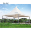 Customized Wind-Resistant Aluminum Outdoor Gazebo Garden Shading Umbrella Parasols Steeple Tent