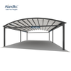 AlunoTec 10 Meters X 4 Meters Waterproof Pergola Retractable PVC Roof Cover