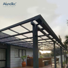 Factory Price Balcony Rain Proof Awning DIY Aluminum Canopy For Roof Shed