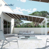 Waterproof Pergola Electric Gazebo 6m Retractable Awning for Patio