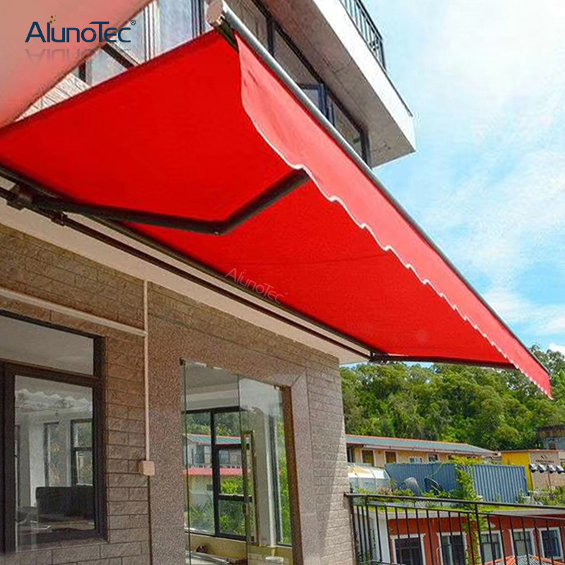 Customized Remote Control Retractable Roof Pergola Cassette Motorized Folding Awnings Window Awning for Coffee Shops