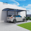 AlunoTec Patio Customized Free Standing Metal Cantilever Canopy Garage Carport Kits for Sale