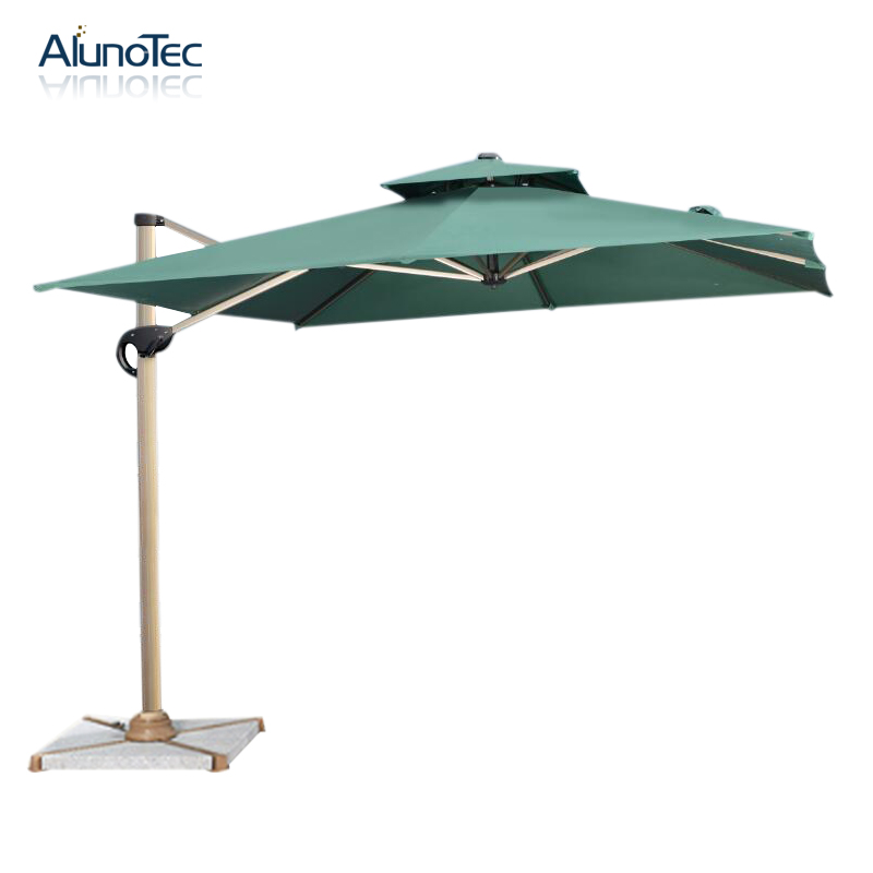 Modern Waterproof Garden Furniture Parasols Aluminum Roman Outdoor Umbrellas