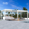 ALUNO Outdoor Backyard Automatic Structure Louvres Vergola System 