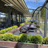England Waterproof Wind Proof Outdoor Restaurant Retractable Awning Garden Cover 