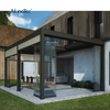 AlunoTec Wall Mounted Freestanding 6m X 4m Height 3m Motorized A Pergola Price for UK 