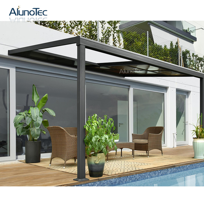 Polycarbonate Patio Cover for Outdoor Sun Rain Protection 