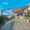 Aluno Motorized Outdoor Balcony Shade Covers Systems Roof