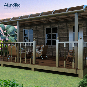Outdoor Waterproof Aluminum Canopy Awning Roof for Window Balcony Patio Cover