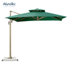 Roman Outdoor Canopy Patio Sunshade Umbrella with Marble Base