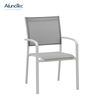7 Pieces Aluminum Table Sling Seat Back Chair Outdoor Patio Dining Set for Garden Furniture